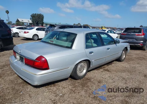 1999 Mercury Grand Marquis Ls z USA, uszkodzony, nr VIN 2MEFM75W9XX606542